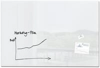 SIGEL Gro&szlig;es Premium Glas-Whiteboard 150x100 cm super-wei&szlig; hochgl&auml;nzend |...