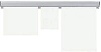 FRANKEN Papierklemmschiene, 100 x 4 cm, grau, Kunststoff, PKS100