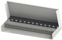 Teleg&auml;rtner Mini-Verteiler mit 24 RJ45 Steckpl&auml;tzen, LSA-Plus, geschirmt,