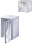 Rittal DK Stahl Wandanschlusskasten RAL 7035 Transparente T&uuml;r, HxBxT 492 mm,...