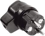 Bachmann Vollgummiwinkelstecker, 919171, Schwarz