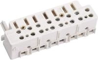 Hager KJ30S 4P Grauer Block f&uuml;r elektrische Klemmen, 130 mm, 32 mm, 42 mm, 400 V