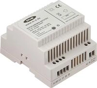 m-e DT-2000 Elektronisches Hutschienen-Netzteil, wei&szlig;, (WxHxD) 77 x 97 x 56 mm, Mit