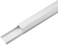 Goobay 90727 Halbrunder Aluminium-Kabelkanal, 33 mm, L&auml;nge 1, 1 m