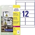 AVERY Zweckform L4776-20 Wetterfeste Etiketten, wasserfest, 99,1x42,3mm | 240
