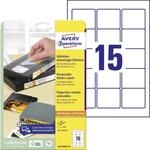 AVERY Zweckform L4747REV-25 Etiketten f&uuml;r Disketten (375 Aufkleber, 59x50 mm auf A4,