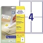 AVERY Zweckform L4733REV-25 Universal Etiketten (100 plus 20 Klebeetiketten extra,