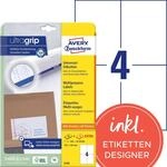 AVERY Zweckform 6120 Universal Etiketten (100 plus 20 Klebeetiketten extra, 105x148mm