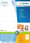 HERMA 4462 Adressetiketten, 100 Blatt, 105 x 37 mm, 16 pro A4 Bogen, 1600 St&uuml;ck,