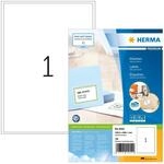 HERMA 4252 Universal Etiketten, 100 Blatt, 199,6 x 289,1 mm, 1 pro A4 Bogen, 100