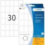 HERMA 2390 Vielzweck-Etiketten, 960 St&uuml;ck, 19 x 27 mm, 30 pro Bogen, selbstklebend,