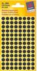 AVERY Zweckform 3009 selbstklebende Markierungspunkte 416 Stück (Ø8mm, Klebepunkte