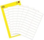 AVERY Zweckform 3044 Haushaltsetiketten selbstklebend (32x10 mm, 132 Aufkleber auf 6