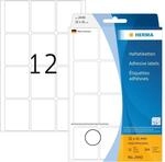HERMA 2440 Vielzweck-Etiketten, 384 St&uuml;ck, 32 x 41 mm, 12 pro Bogen, selbstklebend,