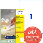 AVERY Zweckform L4735REV-25 Universal Etiketten (25 plus 5 Klebeetiketten extra,