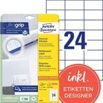 AVERY Zweckform 6173 Adressaufkleber (600 plus 120 Klebeetiketten extra, 70x37mm auf
