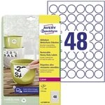 AVERY Zweckform L4716REV-20 Wetterfeste Folienetiketten (960 Aufkleber, &Oslash;30mm auf