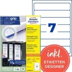 AVERY Zweckform L4760REV-20 Ordnerr&uuml;cken Etiketten (210 R&uuml;ckenschilder mit