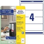 AVERY Zweckform L4761REV-10 Ordnerr&uuml;cken Etiketten (40 R&uuml;ckenschilder mit