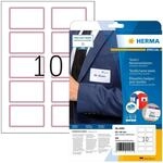 HERMA 4405 Namensetiketten abl&ouml;sbar, 20 Blatt, 80 x 50 mm, 10 pro A4 Bogen, 200