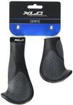 XLC Unisex &ndash; Erwachsene Griffe Ergonomic GR-S22, Schwarz/Grau, 135/92 mm