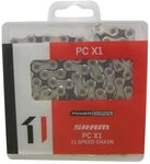 Sram Fahrradkette PCX1 SolidPin 118 Glieder 11-fach + Power-Lock, Legierter...