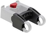 KlickFix Unisex Doggy Travel Junior Adapter, schwarz-schwarz, 1 St ck 1er Pack...