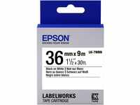 Epson LabelWorks LK ruban-7wbn - Etiketten - Schwarz auf Weiß, c53s657006