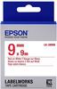 EPSON Ribbon LK-3WRN white/red