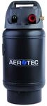 Aerotec 2009592 4260135772296 Tanky tragbarer Lufttank 14 Liter, Druckregler Schwarz