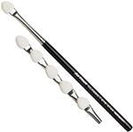 da Vinci, CLASSIC Lidschatten applikator mit 5 Ersatzk&ouml;pfen, vegan,