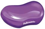 Fellowes Handballenauflage Crystals, flexible Handgelenkauflage mit Gel, kompakt,