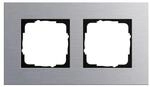 Gira 021217 Abdeckrahmen 2-fach Esprit Aluminium