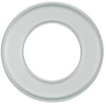 Marco 1 elemento de cristal transparente, berker serie Glas de hager