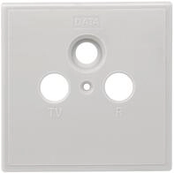Axing SZU 2-01 Steckdosen-Abdeckung einteilig TV/R/DATA f&uuml;r BSD 963-xx