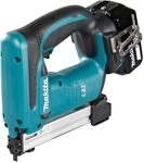 Makita Akku-Tacker, Mehrfarbig, Mit 2x Akku 4,0 Ah - 18 V