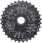 Shimano Kassette 8 Fach, schwarz, 17 x 17 x 6 cm