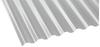 Polycarbonat Wellplatten Profilplatten Sinus 76/18 wabe Struktur klar 2,8 mm (2000 x