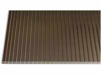 Polycarbonat Stegplatten Hohlkammerplatten bronce 16 mm (4000 x 980 x 16 mm)