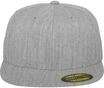 Flexfit Erwachsene M&uuml;tze Premium 210 Fitted, grau (Heather), S/M