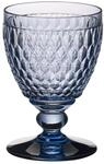 Villeroy & Boch Boston coloured Wasserglas Blue, Kristallglas, 144mm