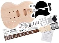 Rocktile E-Gitarren-Bausatz Double Cut Style - DIY E-Gitarre zum Selberbauen mit