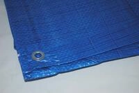 Universal Gewebeplane wasserfest, blau (20 x 20 m)