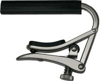 SHUBB - C2 Standard, Kapodaster f&uuml;r Gitarre mit Nylonsaiten, Silber