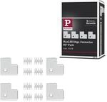 Paulmann 70616 MaxLED Eckverbinder f&uuml;r LED Strip 90&deg; Wei&szlig; Stripe Zubeh&ouml;r 4er-Pack