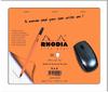 Rhodia 19410C - Mousepadblöcken Clic Bloc, 19x23 cm, 30 Blatt mikroperforiert,