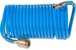 G&uuml;de DL-Spiralschlauch 5 mm/5 m (f&uuml;r Druckluft-Kompressoren bis max. 11 bar,