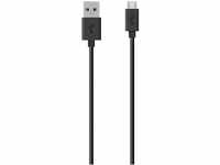 Belkin Mixit Micro-USB auf USB-A Lade-/Sync Kabel (3m) schwarz