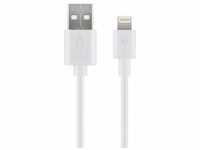 Goobay 54600 Lightningkabel 1m / Apple Lightning auf USB A Ladekabel / Highspeed 480