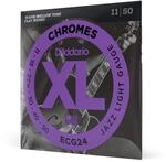 D'Addario XL Chromes Flatwound Electric Guitar Strings ECG24, 11-50 | XL Chromes